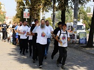 Запорожский митрополит принял участие в марафонском забеге