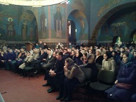 Традиционная встреча Нового Года для православной молодежи состоялась в Почаевской лавре