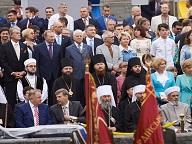 Предстоятель УПЦ взяв участь у державних урочистостях з нагоди 25-ої річниці незалежності України