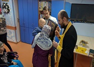 Святитель Николай в детском отделении Института рака