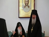 Схиархимандрит Гавриил (Бунге) встретился с братией Лавры