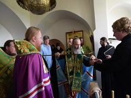 Блаженніший Митрополит Онуфрій здійснив освячення храму на честь преподобного Іони Київського (фото)