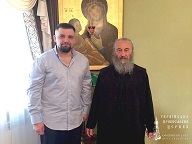 Відомий виконавець сучасної музики відвідав Предстоятеля УПЦ