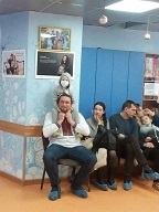 Рождественский концерт в детском онкологическом отделении