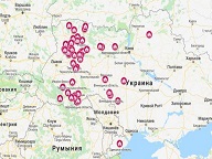 Создана интерактивная карта захвата храмов Украинской Православной Церкви