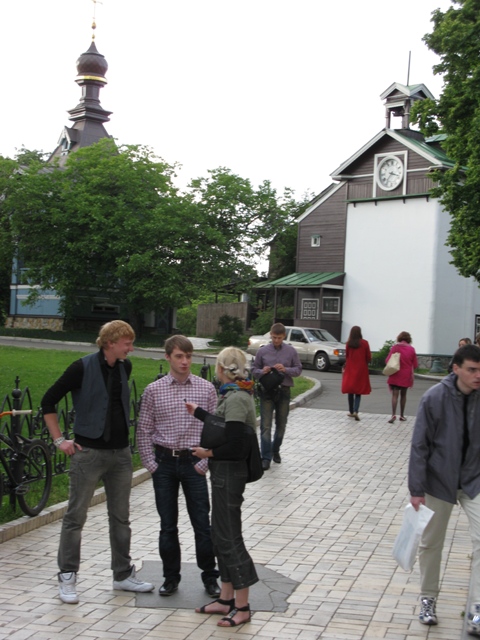 Интервью во время молодёжки 2012.05.31