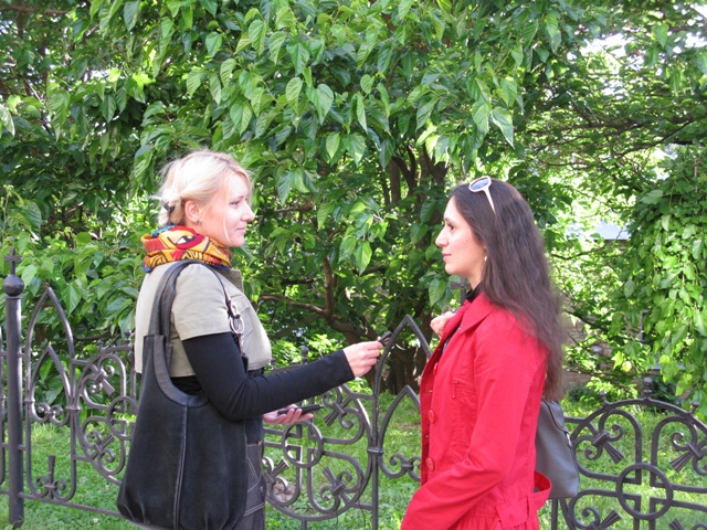 Интервью во время молодёжки 2012.05.31