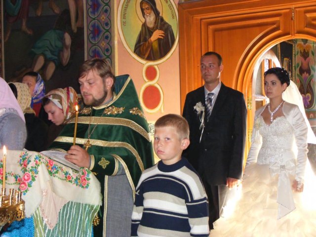 Вінчання Ілюка Олексія та Гречух Анастасії