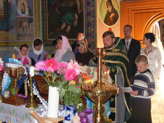 Вінчання Ілюка Олексія та Гречух Анастасії