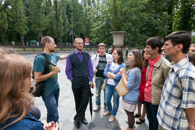 Экскурсия по Киеву 16-го июня 2012 года