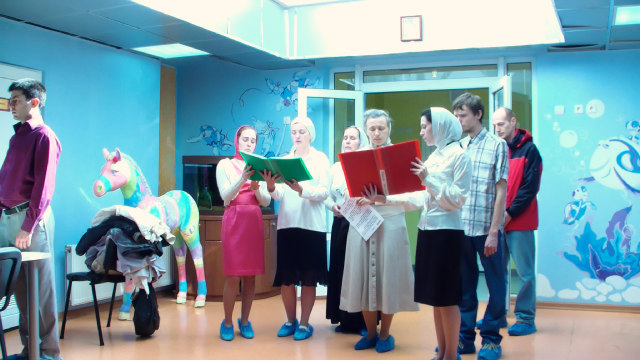 Праздник Пасхи - Светлого Христова Воскресения - в детском онкологическом отделении