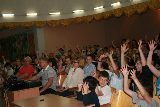 Пасха в школах-интернатах